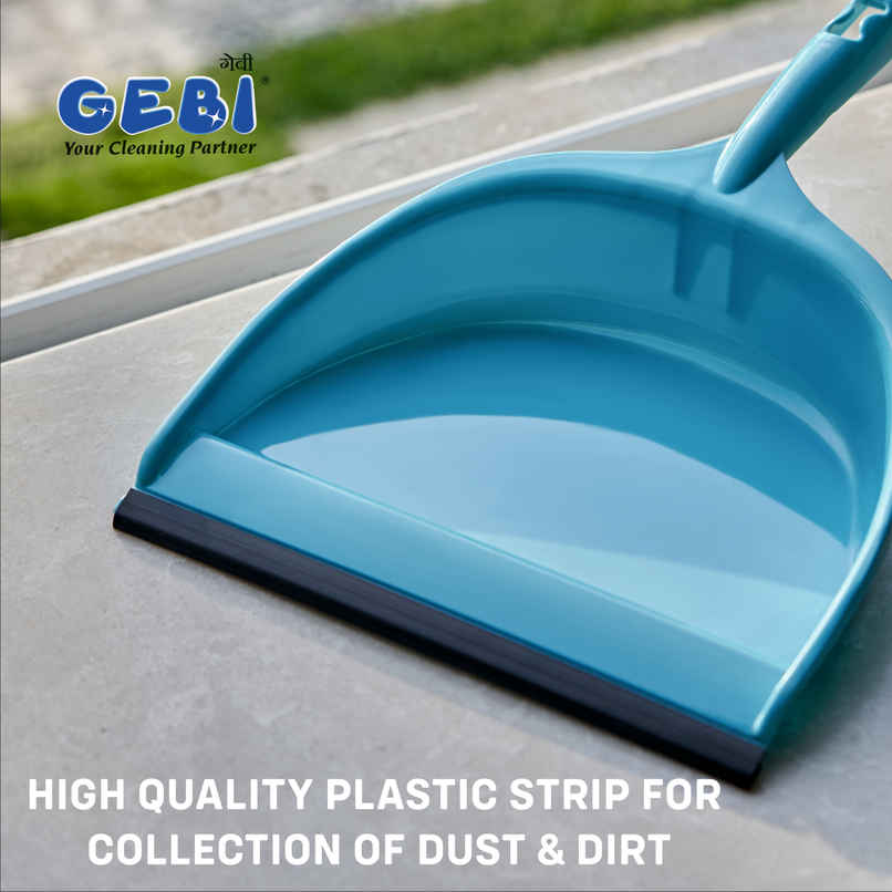 GEBI Dolphin Dust Pan With Brush
