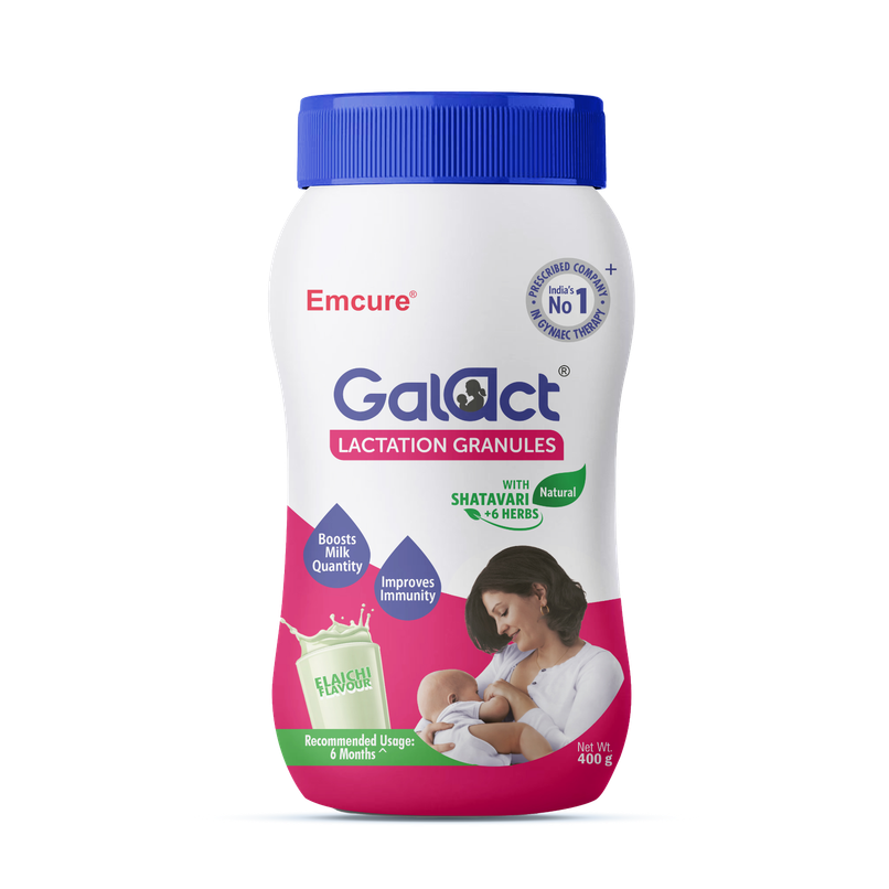 Galact Granules | Lactation Supplement with Shatavari | Elaichi Flavour