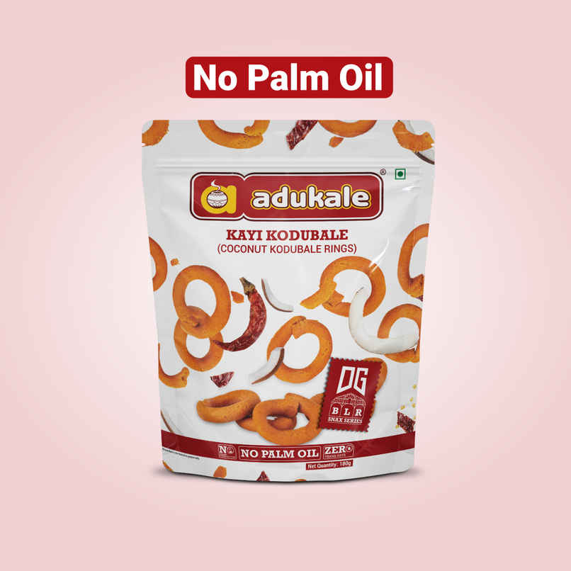 Adukale Kayi Kodubale | Coconut Kodubale