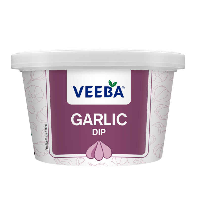 Veeba Garlic Dip I Creamy, Herby & Aromatic Veeba Garlic Dip I Creamy, Herby & Aromatic
