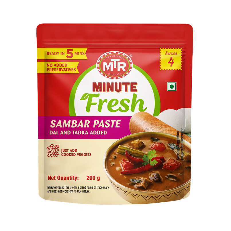 MTR Fresh Sambar Paste - Ready in 5 mins