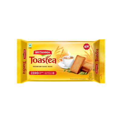 Britannia Toastea Premium Bake Rusk With Real Elaichi