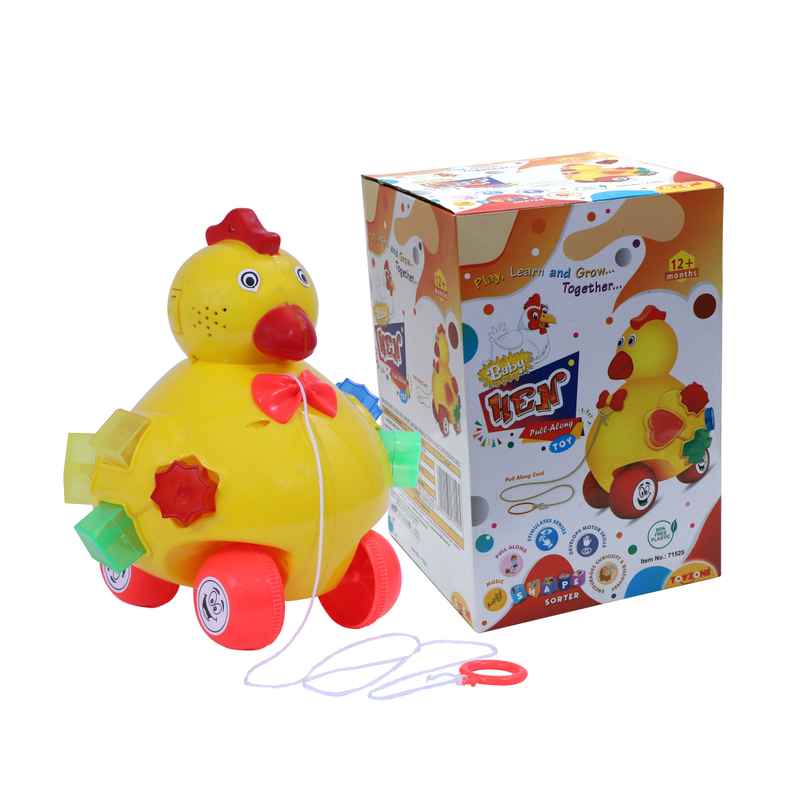 Toyzone Hen Pull Along Toyzone Hen Pull Along