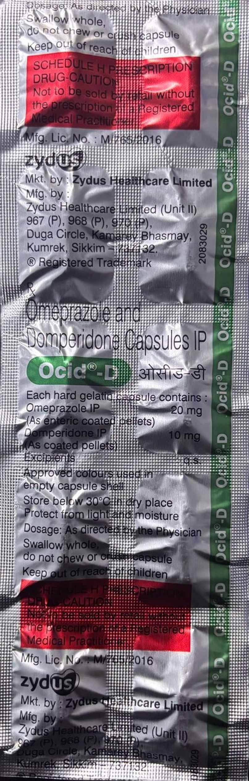 Ocid-D Capsule Ocid-D Capsule