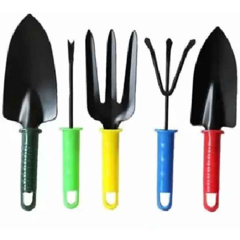 Daluci Gardening Tools Set - Small and Big Trowel | Cultivator | Weeder | Fork and Pruners Daluci Gardening Tools Set - Small and Big Trowel | Cultivator | Weeder | Fork and Pruners