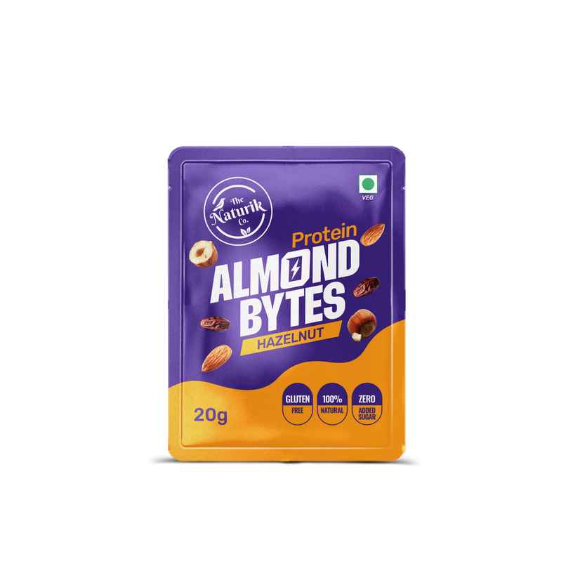 The Naturik Co Protein Almond Bytes - Hazelnut Pack of 2