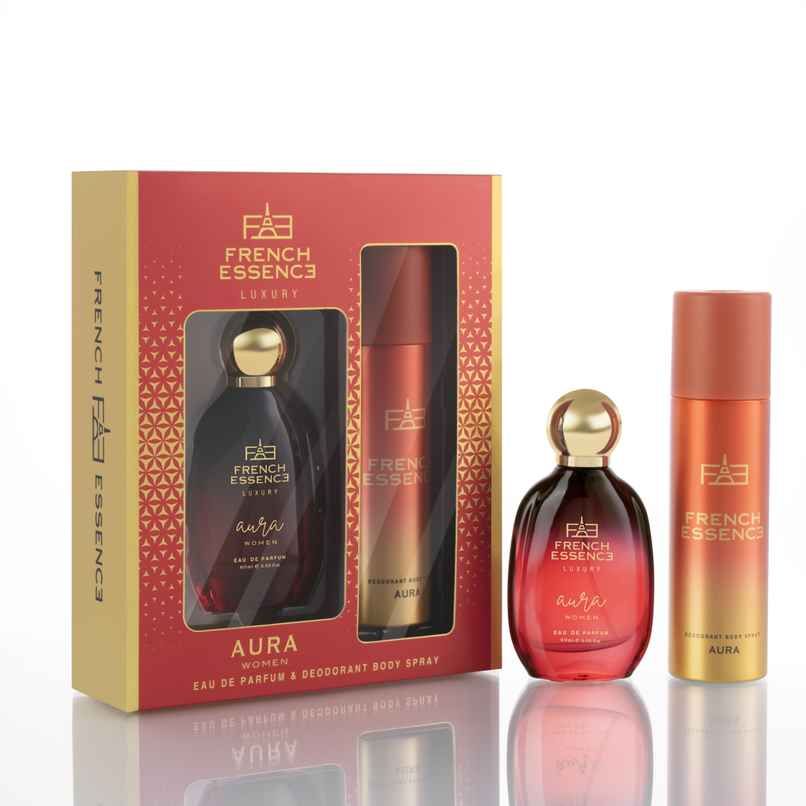 French Essence Gift Set - Aura | Deo | Parfum