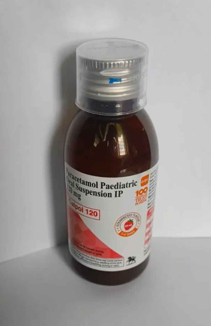 Calpol 120 Strawberry Flavour Oral Suspension
