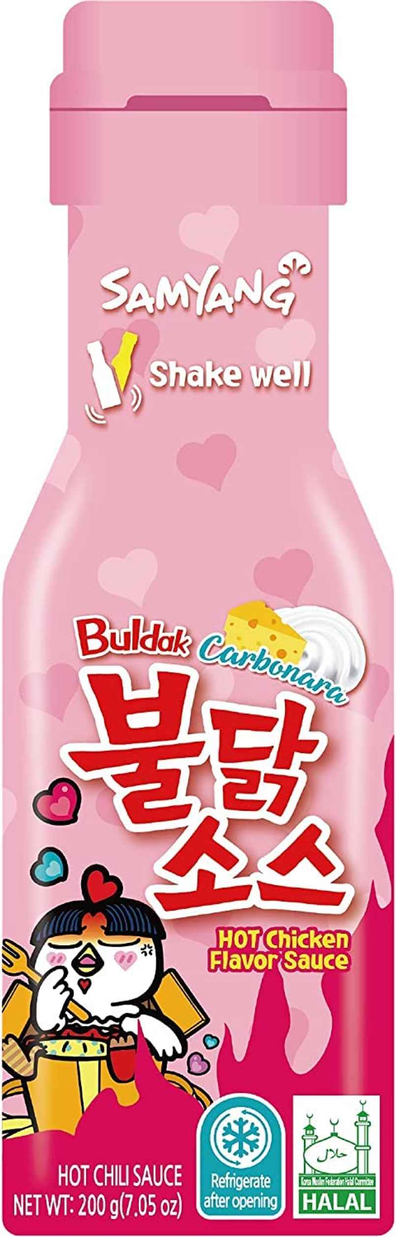 Samyang Korean Hot Chicken Flavour Sauce Carbonara Non Veg Samyang Korean Hot Chicken Flavour Sauce Carbonara Non Veg