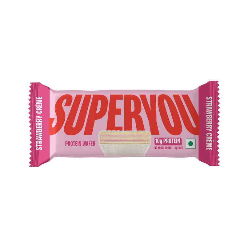 Superyou Strawberry Protein Wafer Bar