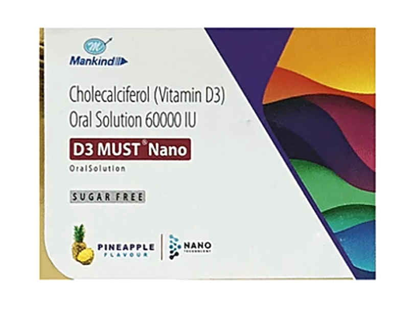 D3 Must Nano Oral Solution Pineapple Sugar Free