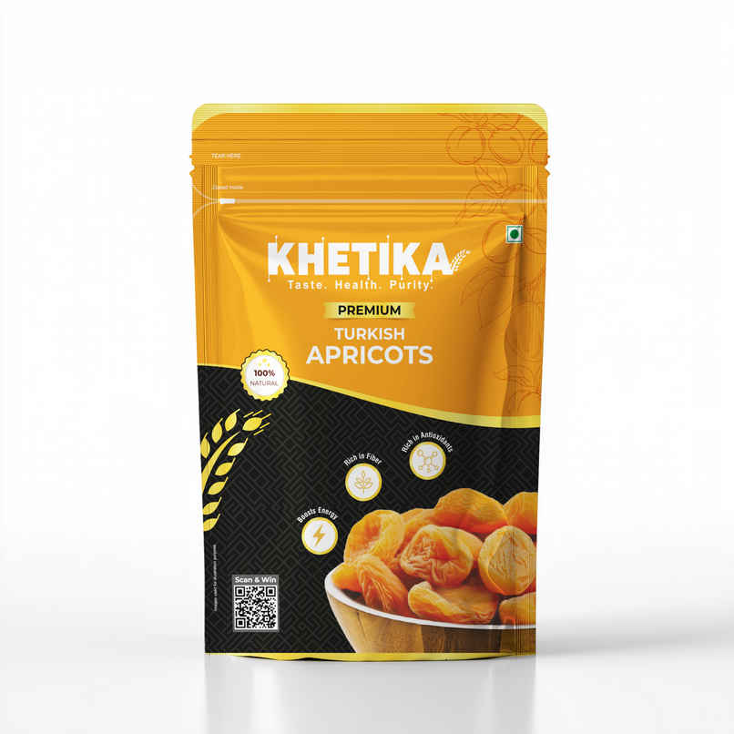 Khetika Premium Turkish Dried Apricot | Khumani