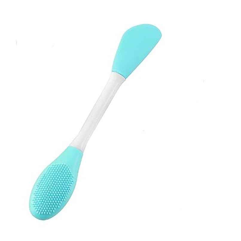 Beautiliss Professional Face Mask Applicator Dual Side Face Wash Brush ( Color May Vary)