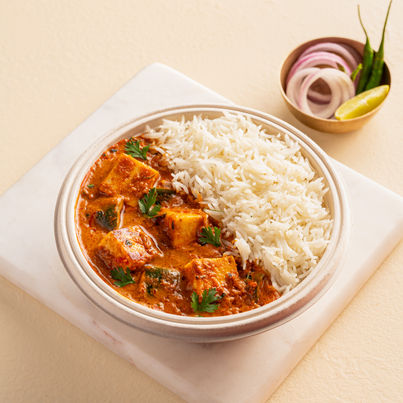 Paneer Makhani & Rice     
