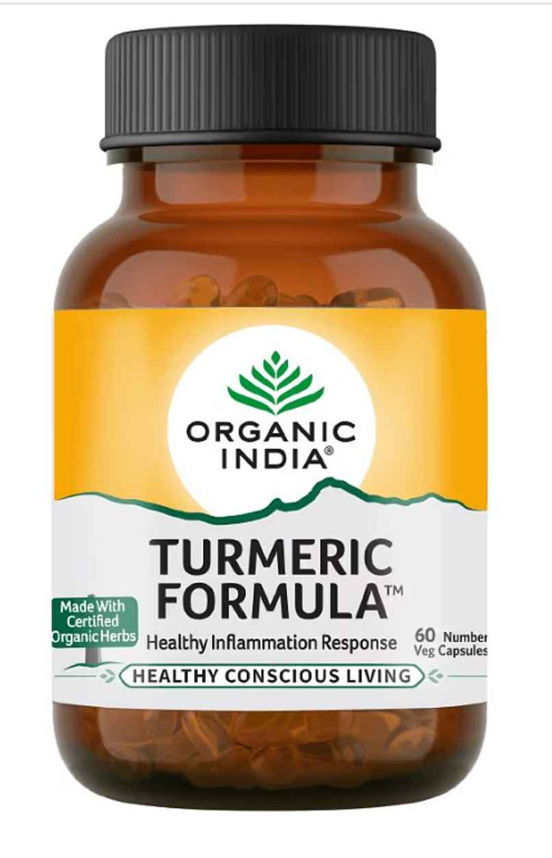 Organic India Turmeric Formula VEG Capsule Organic India Turmeric Formula VEG Capsule