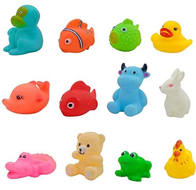 Storio Floating Bath Toys | Colorful Chu Chu Water Toys for Babies
