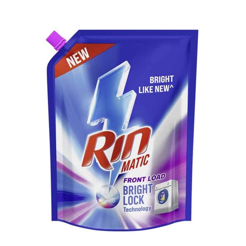 Rin Matic Front Load Detergent Liquid | Pouch