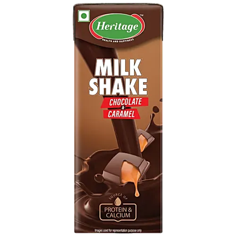 Heritage Chocolate and Caramel Milkshake
