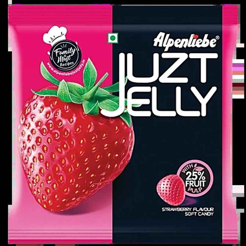 Alpenliebe Juzt Jelly Strawberry Flavour Pouch