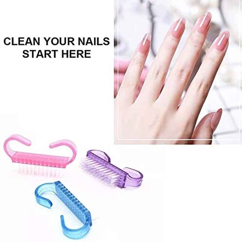 Handle Grip Nail Brush ( Set Of 3 )