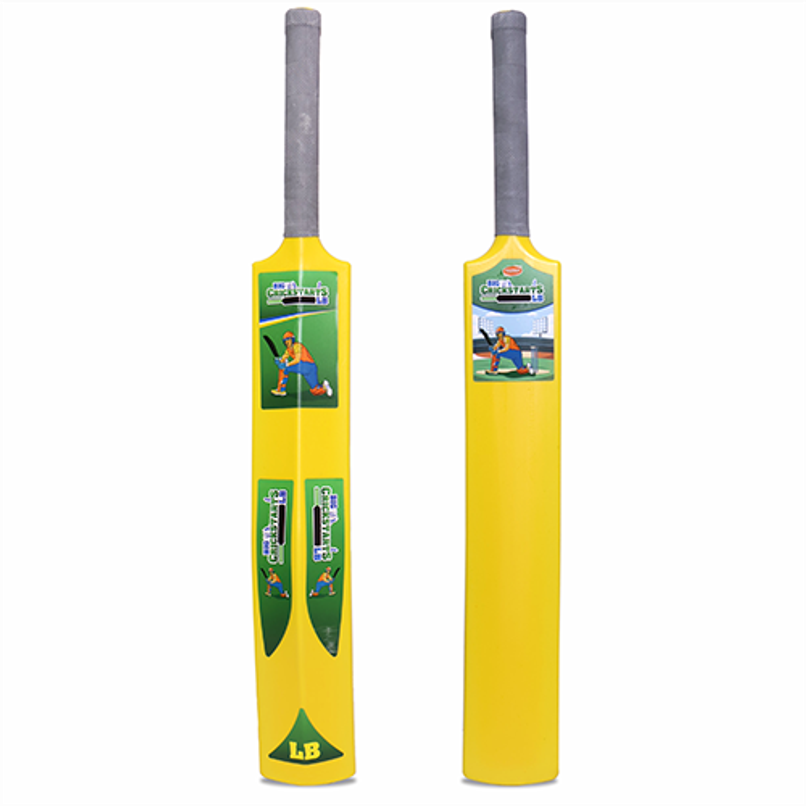 Aditi Toys Big Turf Cricket Bat, for Kids & Adults 15+ | Indoor/Outdoor | Yellow - 34.5 in