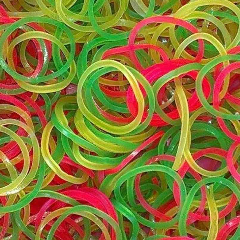 Saya Rubber Band 50 mm - Strong Elastic Bands for Office & Home Use | Assorted