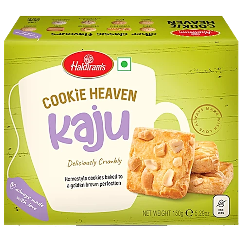 Haldirams Cookie Heaven Kaju Cookies