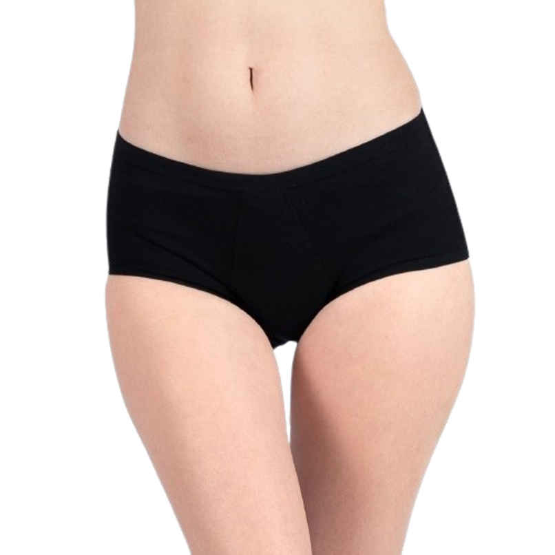 Fabpad Reusable Black Panties for Periods and Urine Leaks | Size | M