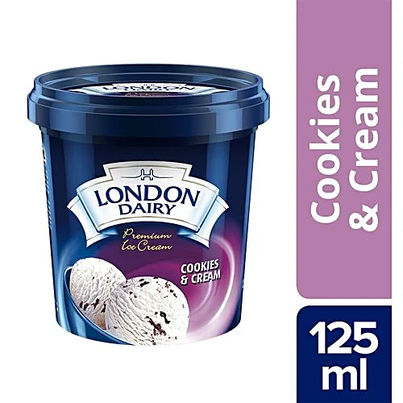 London Dairy Ice Cream - Cookies & Cream