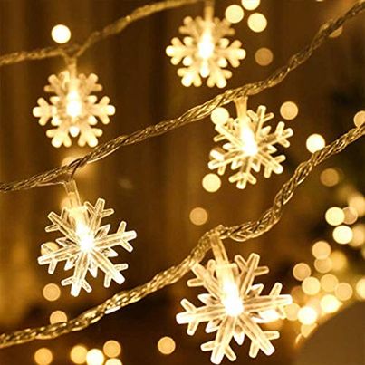 Quace Mini Snowflake String Light
