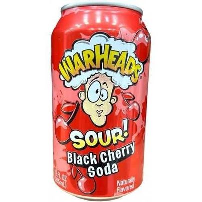 Warheads Sour Black Cherry Soda