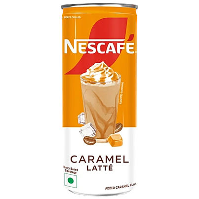 Nescafe Cafe Style Caramel Latte Cold Coffee