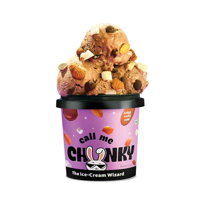 Call Me Chunky Fudgy Rocky Road Ice Cream