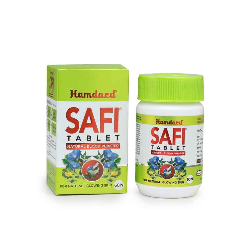 Hamdard Safi Tablet for Healthy and Glowing Skin|Natural Blood Purifier|Anti-Bacterial & Detoxifier