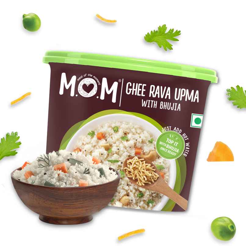 MOM Ghee Rava Upma With Bhujia