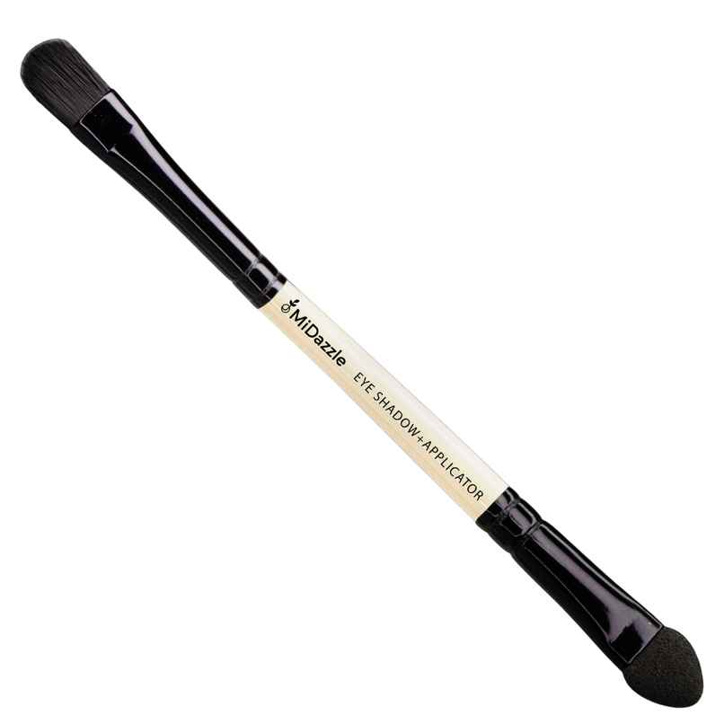 Midazzle Premium Wooden 2in1 Eye Shadow and Eye Applicator Makeup Brush |MIMB1114 Midazzle Premium Wooden 2in1 Eye Shadow and Eye Applicator Makeup Brush |MIMB1114