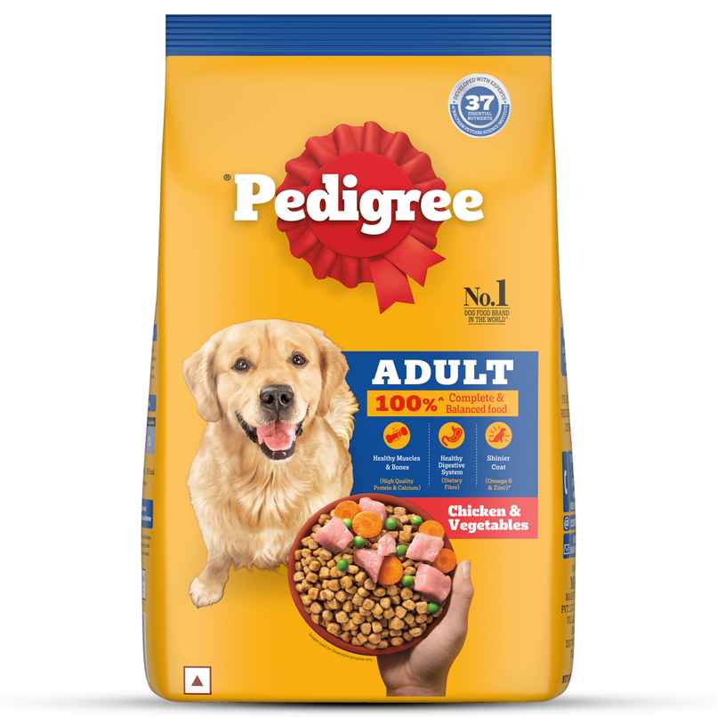 Pedigree Adult Chicken & Vegetables Dry Dog Food