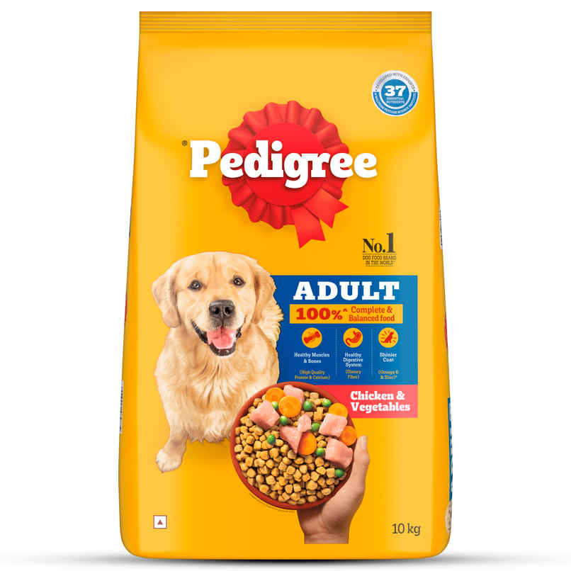 Pedigree Adult Chicken & Vegetables Dry Dog Food