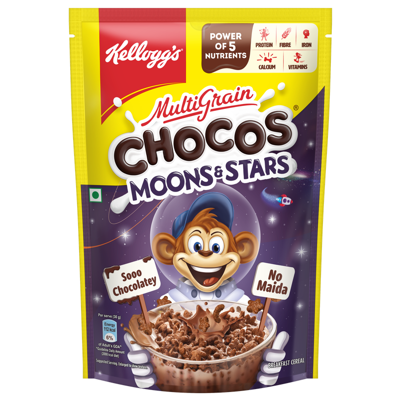Kellogg's Multigrain Chocos Moons & Stars