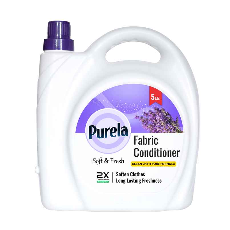 Purela Lavender After Wash Fabric Conditioner Liquid Softener | Eco-Friendly & Biodegradable