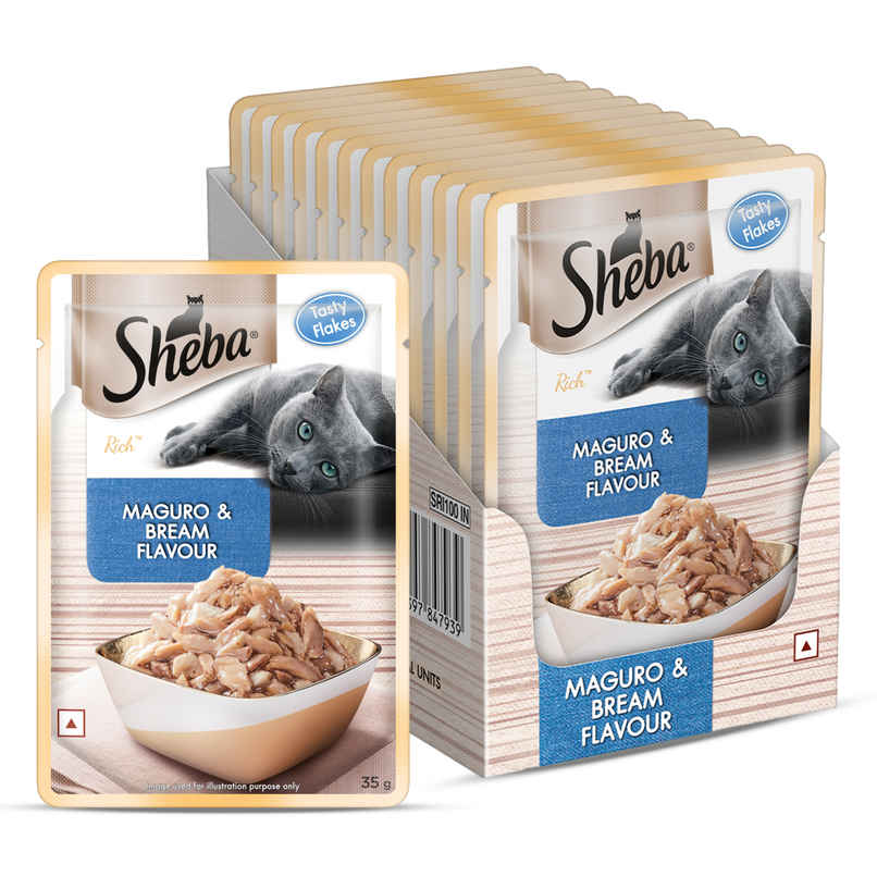 Sheba Rich Adult Maguro & Bream Flavour Wet Cat Food