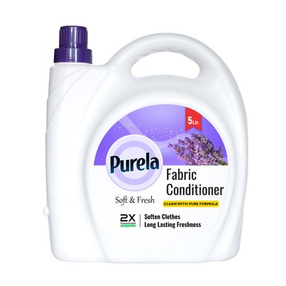 Purela Lavender After Wash Fabric Conditioner Liquid Softener | Eco-Friendly & Biodegradable