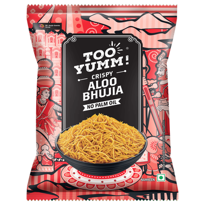 Too Yumm! Aloo Bhujia | No Palm Oil | 35% Less Saturated Fat Too Yumm! Aloo Bhujia | No Palm Oil | 35% Less Saturated Fat