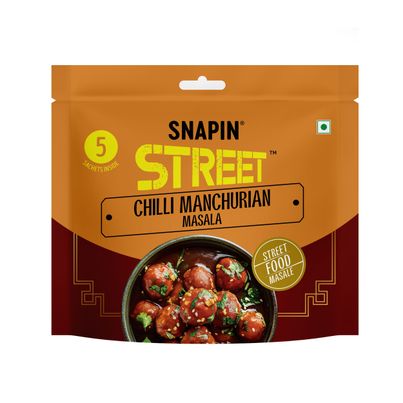 Snapin Street Manchurian Masala Sachet Pouch