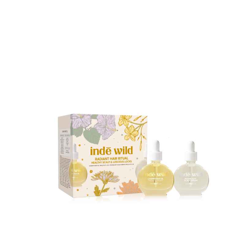 inde wild Radiant Hair Ritual Minis Kit | Hair Care Essentials