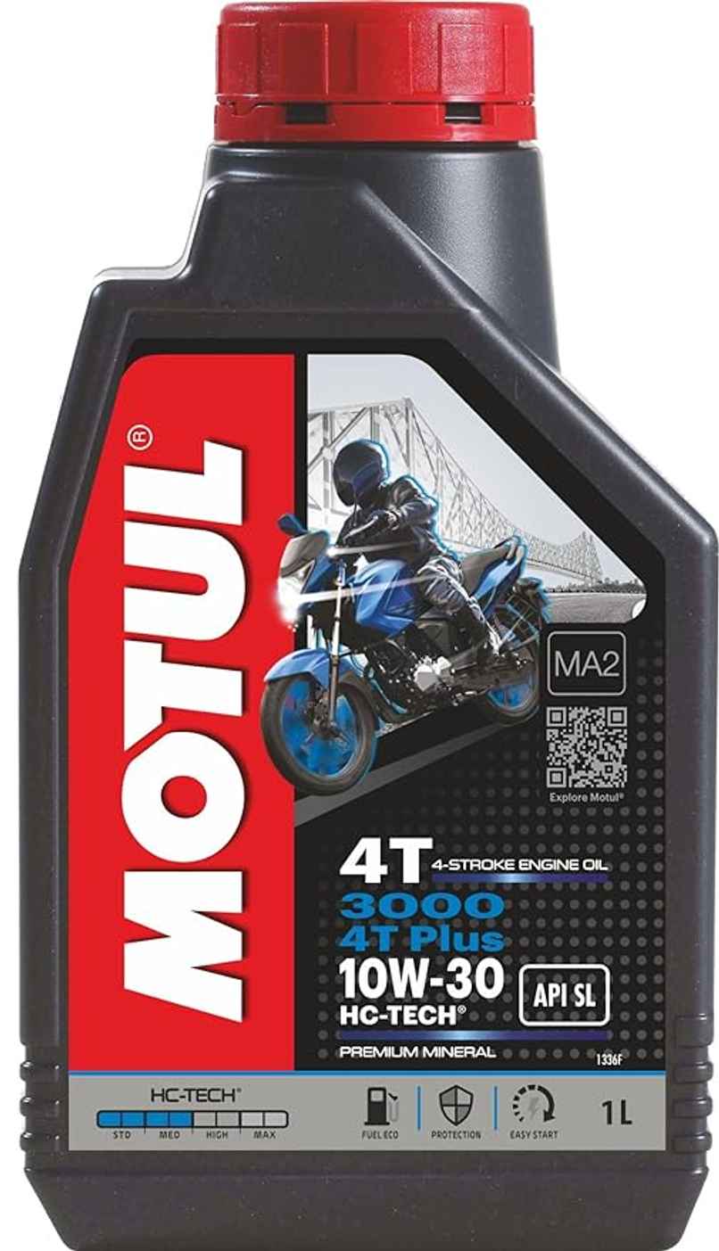 Motul 3000 4T Plus 10W30 Engine Oil for Bikes | 1L