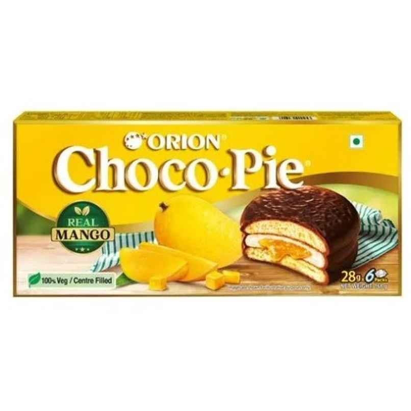 Orion Mango Choco Pie | Cake Snack