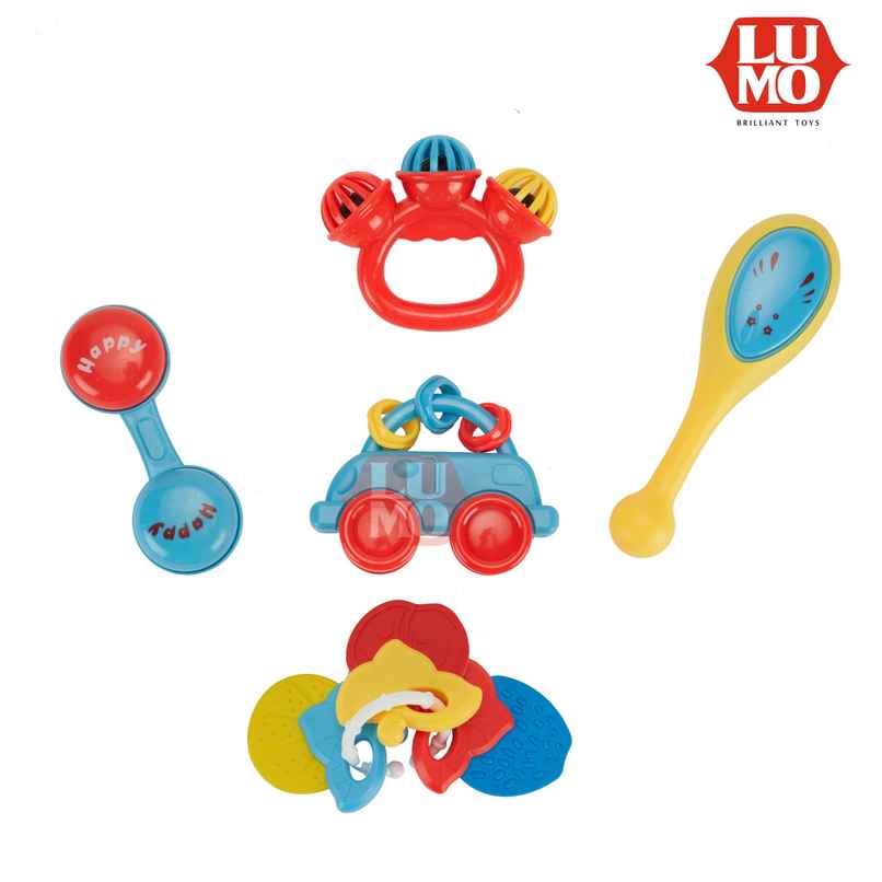 Lumo Tim Tim Rattles - 5 Pcs