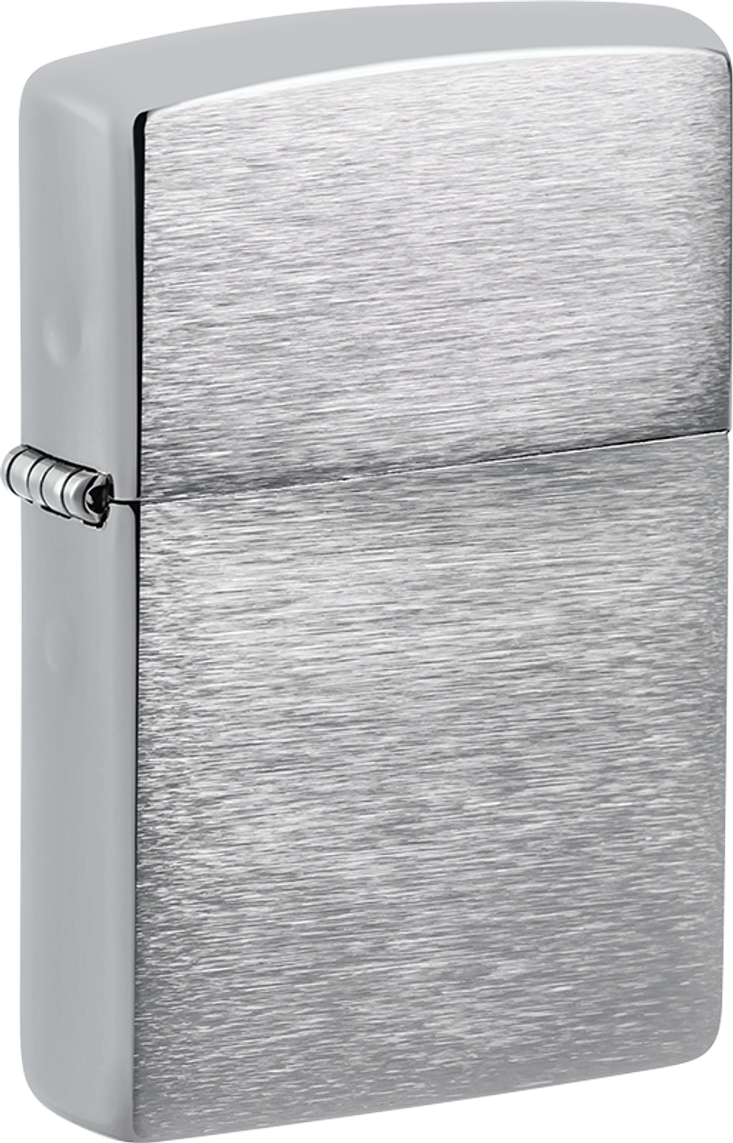 Zippo Armor Brushed Chrome Windproof Pocket Lighter