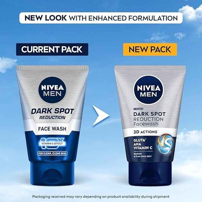 Nivea Men Dark Spot Reduction Face Wash - 10 X Vitamin C Effect Nivea Men Dark Spot Reduction Face Wash - 10 X Vitamin C Effect